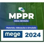 MP PR - Promotor de Justiça - Mega Revisão (MEGE 2023)